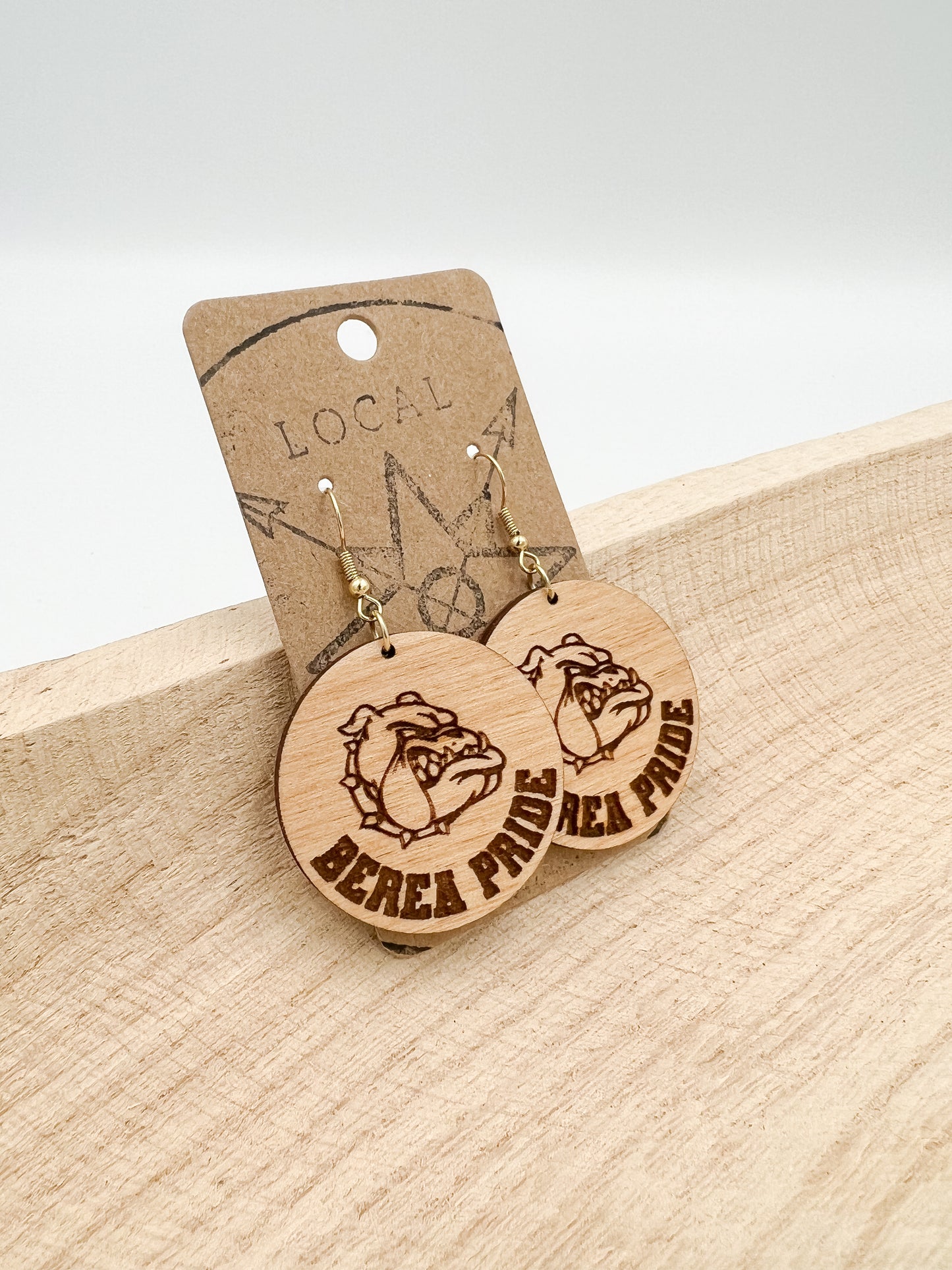 Berea Middle Round Earrings w/variation