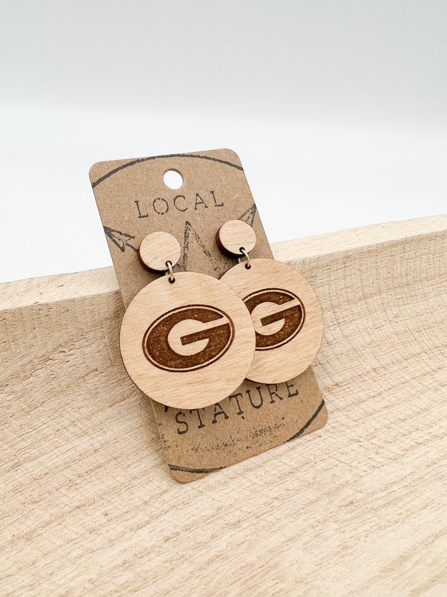 Greenville High Circle with Stud Earrings