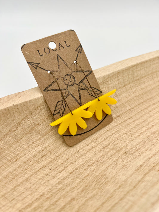 Yellow Flower Half